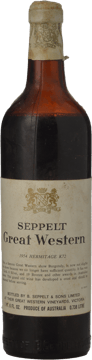 SEPPELT K 72 Great Western Shiraz, Grampians 1954 Bottle image number 0