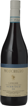 AZIENDA AGRICOLA MONCHIERO, Langhe DOC 2018 Bottle image number 0