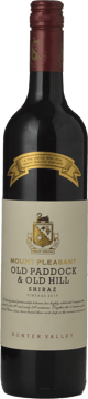 MOUNT PLEASANT Old Paddock and Old Hill Shiraz, Hunter Valley 2019 Bottle image number 0