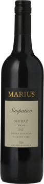 MARIUS WINES Simpatico Single Vineyard Shiraz, McLaren Vale 2019 Bottle image number 0