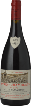 DOMAINE ARMAND ROUSSEAU Clos St Jacques 1er cru, Gevrey-Chambertin 2008 Bottle image number 0