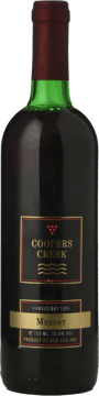 COOPERS CREEK VINEYARD Merlot, Hawkes Bay 1995 Bottle image number 0