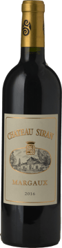 CHATEAU SIRAN, Margaux 2016 Bottle image number 0