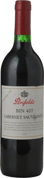 PENFOLDS Bin 407 Cabernet Sauvignon, South Australia 1998 Bottle image number 0
