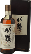 THE NIKKA WHISKY DISTILLING CO 17 Year Old Taketsuru Pure Malt 43% ABV Whisky, Japan NV 700ml