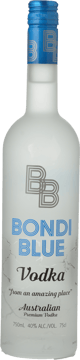 BONDI BLUE 40% ABV Vodka, Australia NV Bottle image number 0