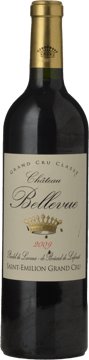 CHATEAU BELLEVUE Grand cru classe, St-Emilion 2009 Bottle image number 0