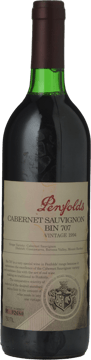 PENFOLDS Bin 707 Cabernet Sauvignon, South Australia 1994 Bottle image number 0