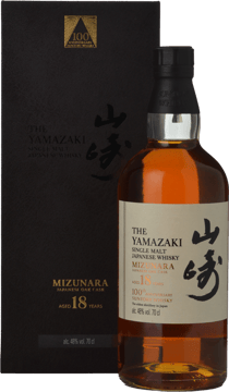 SUNTORY Yamazaki 18 Yr Old 48% ABV 100 Yr Limited Edition, Single Malt Whisky, Japan NV Single Malt Whisky, Japan NV 700ml image number 0