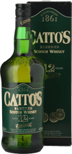JAMES CATTO & CO. Deluxe 12 Years 40% ABV, Scotland NV 700ml