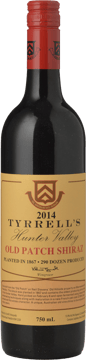 TYRRELL'S Single Vineyard Old Patch 1867 Shiraz, Hunter Valley 2014 Bottle image number 0