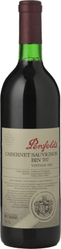 PENFOLDS Bin 707 Cabernet Sauvignon, South Australia 1991 Bottle image number 0