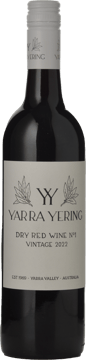 YARRA YERING Dry Red Wine No.1 Cabernets, Yarra Valley 2022 Bottle image number 0