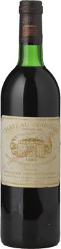 CHATEAU MARGAUX 1er cru classe, Margaux 1980 Bottle image number 0
