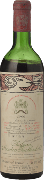CHATEAU MOUTON-ROTHSCHILD 1er cru classe, Pauillac 1966 Bottle image number 0