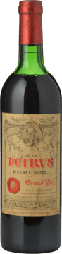 CHATEAU PETRUS Cru exceptionnel, Pomerol 1974 Bottle image number 0