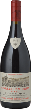 DOMAINE ARMAND ROUSSEAU Clos St Jacques 1er cru, Gevrey-Chambertin 2012 Bottle image number 0