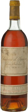 CHATEAU D'YQUEM 1er cru superieur, Sauternes 1976 Bottle image number 0