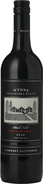 WYNNS COONAWARRA ESTATE Cabernet Sauvignon, Coonawarra 2012 Bottle image number 0