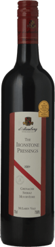 D'ARENBERG WINES The Ironstone Pressings Grenache Shiraz Mourvedre, McLaren Vale 2009 Bottle image number 0