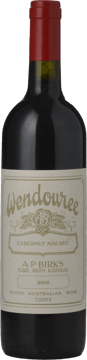 WENDOUREE Cabernet Malbec, Clare Valley 2003 Bottle image number 0