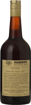 HARDY'S Reserve BIN M127 Show Tawny Port, McLaren Vale 1951 Bottle image number 0