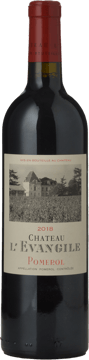 CHATEAU L'EVANGILE, Pomerol 2018 Bottle image number 0
