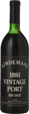 LINDEMANS Bin 5837 Vintage Port, Barossa Valley 1981 Bottle