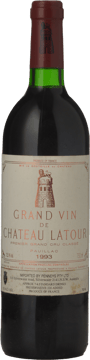 CHATEAU LATOUR 1er cru classe, Pauillac 1993 Bottle image number 0