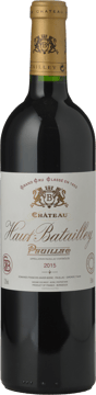 CHATEAU HAUT-BATAILLEY 5me cru classe, Pauillac 2015 Bottle image number 0