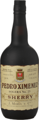 J. MORLA Solera No. 23 Pedro Ximenez, Jerez-Xeres-Sherry NV Bottle image number 0