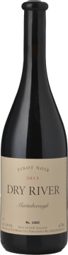 DRY RIVER Pinot Noir, Martinborough/Waiparapa 2013 Bottle image number 0
