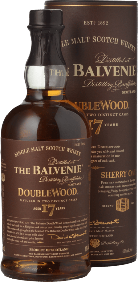 THE BALVENIE 17年 ダブルウッド 700ml Amazon.co.jp: シングルモルト ウイスキー ザ・バルヴェニー 17年