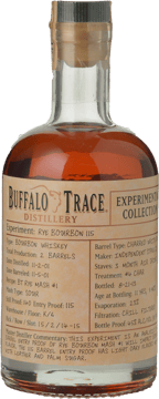 BUFFALO TRACE DISTILLERY Experimental Collection 45% ABV, Kentucky NV 500ml image number 0