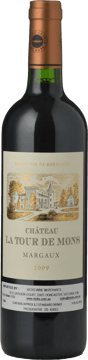 CHATEAU LA TOUR DE MONS, Margaux 2009 Bottle image number 0
