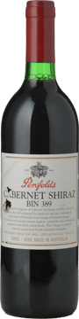 PENFOLDS Bin 389 Cabernet Shiraz, South Australia 1996 Bottle image number 0