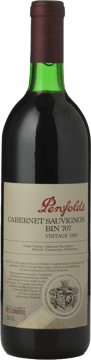 PENFOLDS Bin 707 Cabernet Sauvignon, South Australia 1993 Bottle image number 0