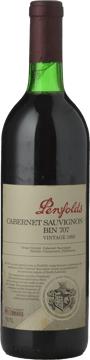 PENFOLDS Bin 707 Cabernet Sauvignon, South Australia 1993 Bottle image number 0