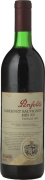 PENFOLDS Bin 707 Cabernet Sauvignon, South Australia 1993 Bottle image number 0