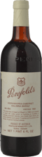 PENFOLDS Bin 60A Cabernet Shiraz, Coonawarra-Kalimna 1962 Bottle