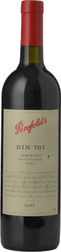 PENFOLDS Bin 707 Cabernet Sauvignon, South Australia 2002 Bottle image number 0