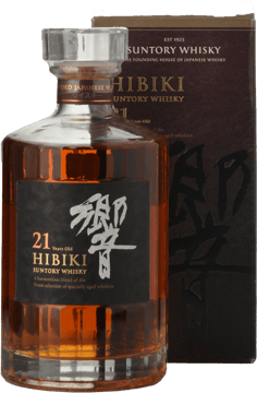 SUNTORY Hibiki 21 Year Old Japanese Whisky 43% ABV, Japan NV 700ml image number 0