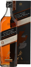 JOHNNIE WALKER Black Label Highlands Origin 12 YO 42% ABV, The Highlands NV One Litre Bottle