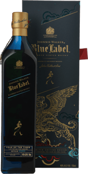 JOHNNIE WALKER Blue Label Scotch Whisky Lunar New Year 2022 Year of the Tiger 40% ABV, Scotland NV Bottle image number 0