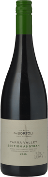 DE BORTOLI WINES Single Vineyard Section A8 Syrah, Yarra Valley 2015 Bottle image number 0