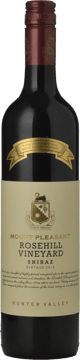 MOUNT PLEASANT Rosehill Shiraz, Hunter Valley 2018 Bottle image number 0