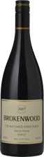 BROKENWOOD WINES Graveyard Vineyard Shiraz, Hunter Valley 2007 Bottle