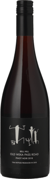 BELL HILL Old Weka Pass Road Pinot Noir, Canterbury 2018 Bottle image number 0