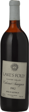 LAKE'S FOLLY Cabernet Sauvignon, Hunter Valley 1982 Bottle image number 0