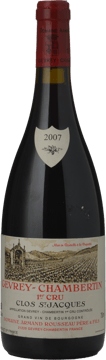 DOMAINE ARMAND ROUSSEAU Clos St Jacques 1er cru, Gevrey-Chambertin 2007 Bottle image number 0